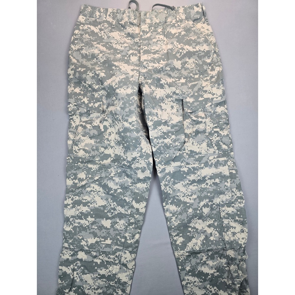 Army Surplus ACU Digital Camo Gorpcore Cargo Trousers Ripstop - Med Reg (W31-35)